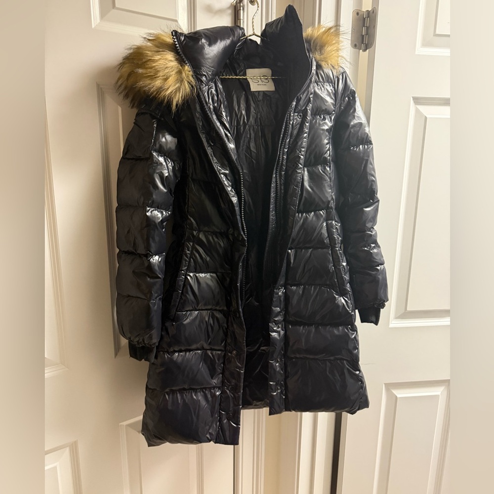 S13 Down Belted Puffer Coat